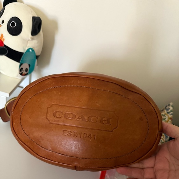 Coach Bleecker XL Duffle Leather Tattersall Whipstitch Buckle - Picture 7 of 12